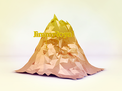 Gold Mountain c4d cinema