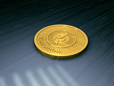 Coin 3d bevel c4d cinema coin