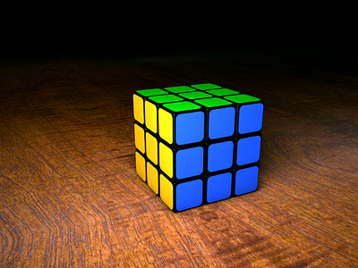 Rubiks cube c4d