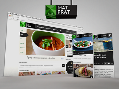 Matprat c4d launch website