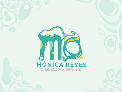 MO - Mónica Reyes brand identity branding bubble designer logo design marbling suminagashi