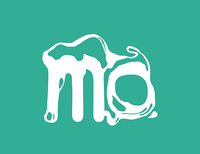 MO - Mónica Reyes brand identity branding logo design marble marbling suminagashi