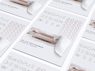 Poster Design | Skopje Design Week 2020