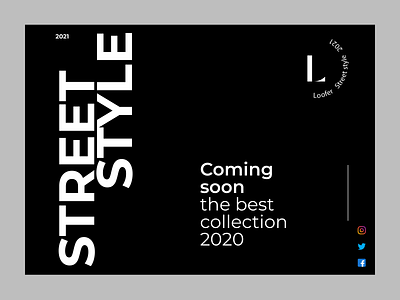 street style fashion billboard billboard design branding design fashion graphic icon illustration minimal streetstyle typography ux web