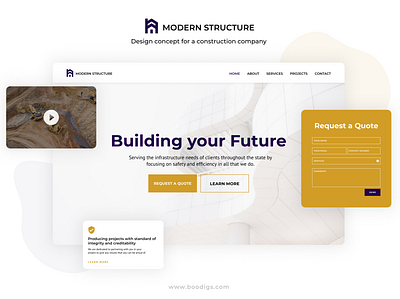 Modern Structure Website design figma web design webdesign website website concept website design websites wordpress