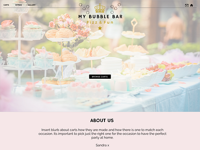 My Bubble Bar logo ui