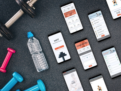 My Personal Trainer - UI/UX Mobile App Concept app app design application design mobile mobile app mobile app design mobile design schedule sport trainer ui uiux uiux design uiux designer