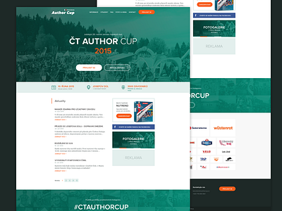 CT Author Cup new website