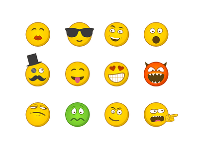 Emoticons emoticon illustration yellow