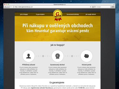 Guarantee homepage