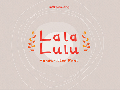 Lala Lulu  Font