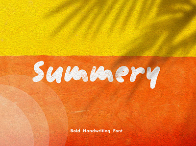 summery font branding character cute font elegant font fun graphic illustration typeface