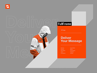 FullFrame - Layout 3d animation app branding design digital graphic design illustration layout logo logo uiux mass media media production motion graphics studio ui vector
