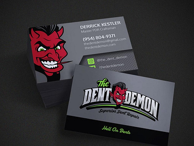 Dent Demon Business Cards