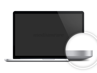 MacBook Retina Display - Photoshop Template macbook photoshop psd resource template vector