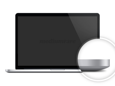 MacBook Retina Display - Photoshop Template