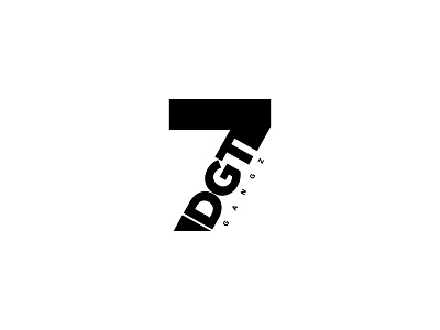 7DGT Gangz design illustration logo minimal