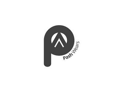 PASH WEARS branding clothing design illustration logo minimal tailor logo typography