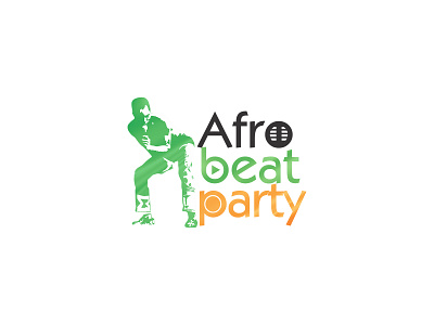 Afrobeat Party branding design illustration minimal typography