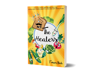 The Healers book cover design illustration