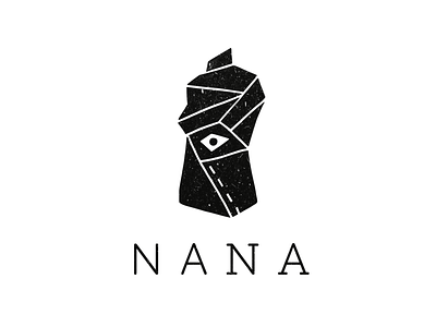 Fashion collab NaNa branding bw clothing design eye fashion logo mannequin model sewing stylist taylor vision