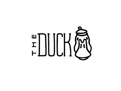 The DUCK bird branding children duck fashion hat kids fashion lettering logo peaked cap