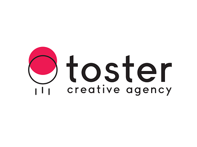 creative agency logo branding circles creative design ideas logo toaster toster