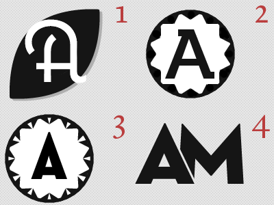 Logo ideas for personal site logos rough simple type