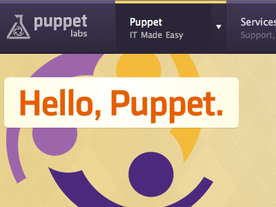 Puppet Labs css klavika vector