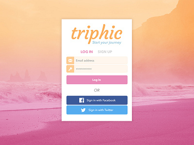 Triphic Signup