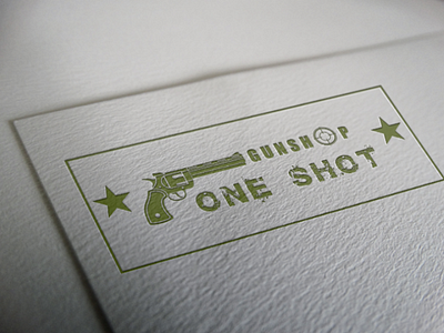 Gunshop logo businesses card guns gunshop logo