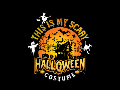 Halloween Design graphic design halloween design illustration retro style t shirt design