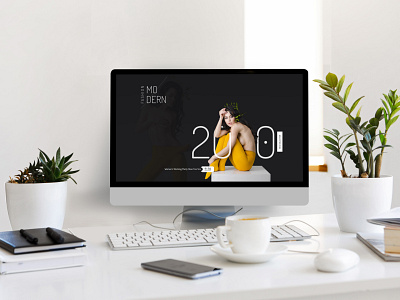 Online Portal Page branding design fashion design fashion photography typography