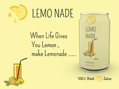 Lemonade illustartion and Art Design