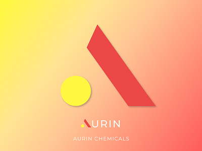 Aurin Logo branding chemicals clean creativity design design art illustration logo logo design minimal typography ui vector