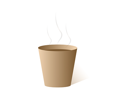 Coffee illustration 3d branding coffee colors design illustration logo minimal typography ui vector