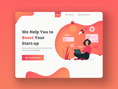 Startup Guidelines Concept