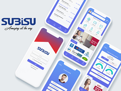 ISP  App Concept | Subisu | Mock Up