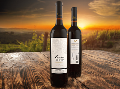 Dona Dorinda | 3d Product Design and Rendering 3d product design 3d rendering 3dsmax design photorealistic portuguese wine sangeetsbaniya vinho vray wine