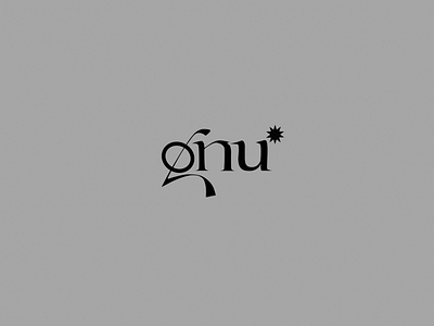 Gnu logo branding design icon illustration logo vector