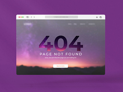 404 page - Daily Ui : 008
