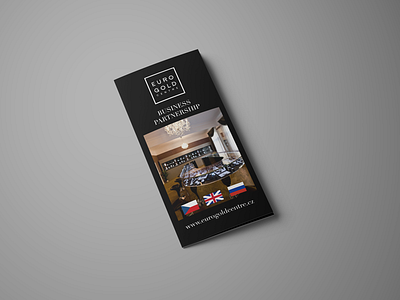 Trifold Brochure Design for Luxury Brand brochure business design luxury print trifold