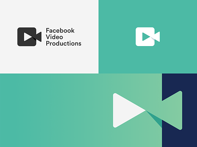 🎥 FB Video Productions Identity [2019] branding facebook graphic design logo video visual design