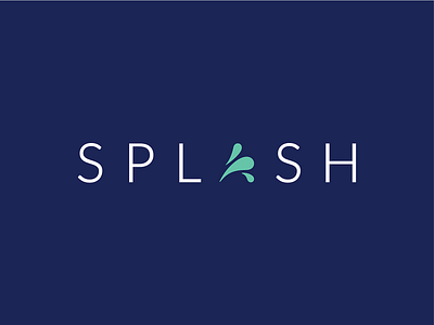 💦Splash Identity app branding design flat logo sap vector web