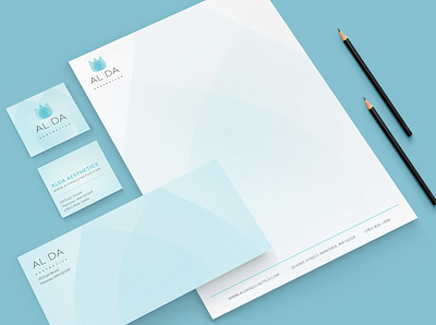 AL|DA Print Collateral 1 branding design layout logo print design typography