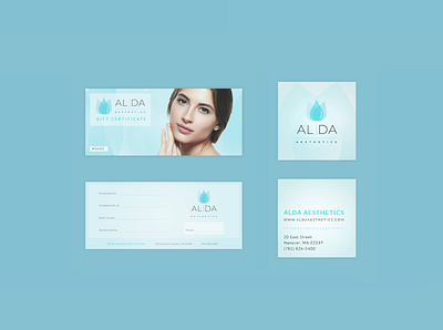 AL|DA Print Collateral 2 branding design layout print design