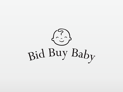 Logo Concept for Baby Care Shop baby shop branding logo design
