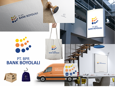 Branding Concept Bank Boyolali branding branding and identity branding concept coreldraw logo design minimalism simple logo