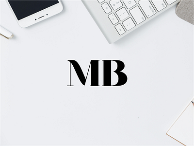 MB Logo brand branding clothing elegant fashion fashion brand graphic design logo logotype mb minimalist monogram store
