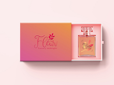 Fleur Luxury Perfume Packaging brand brand design brand identity branding business cosmetics design design templates graphic design illustration label design logo packaging perfume packaging ui ux vector